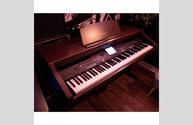 Technics SX-PR602 Satin Mahogany Digital Piano, Used - Complete Package (SN:X98B2148) - Image 4